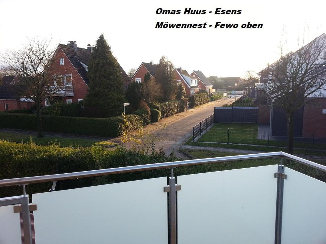 Omas Huus Lägenhet Esens Exteriör bild